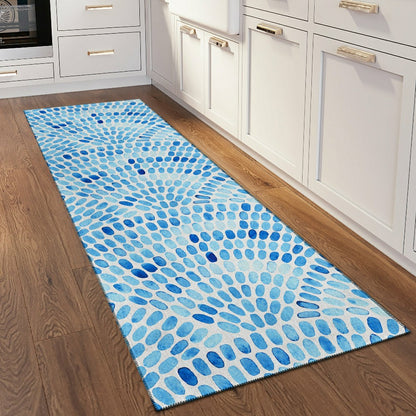Seabreeze Mosaic Polyester Area Rug | Plow & Hearth
