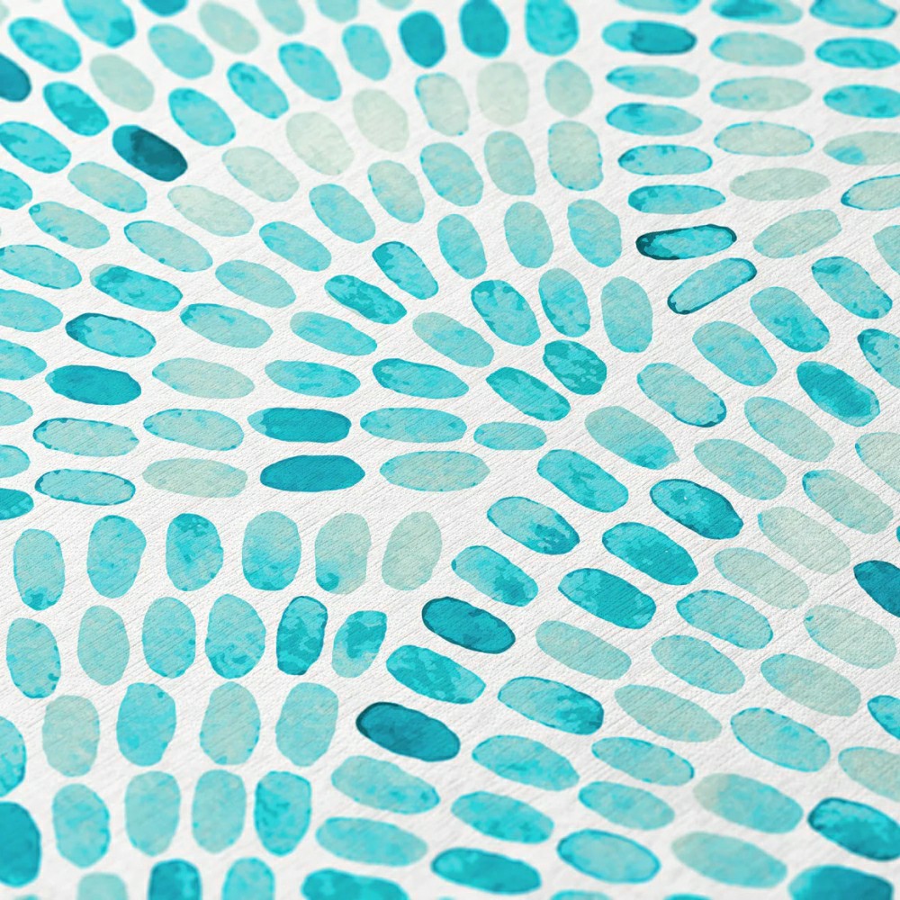 Seabreeze Mosaic Polyester Area Rug | Plow & Hearth