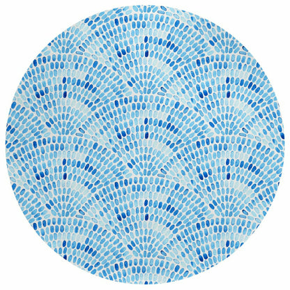 Seabreeze Mosaic Polyester Area Rug | Plow & Hearth