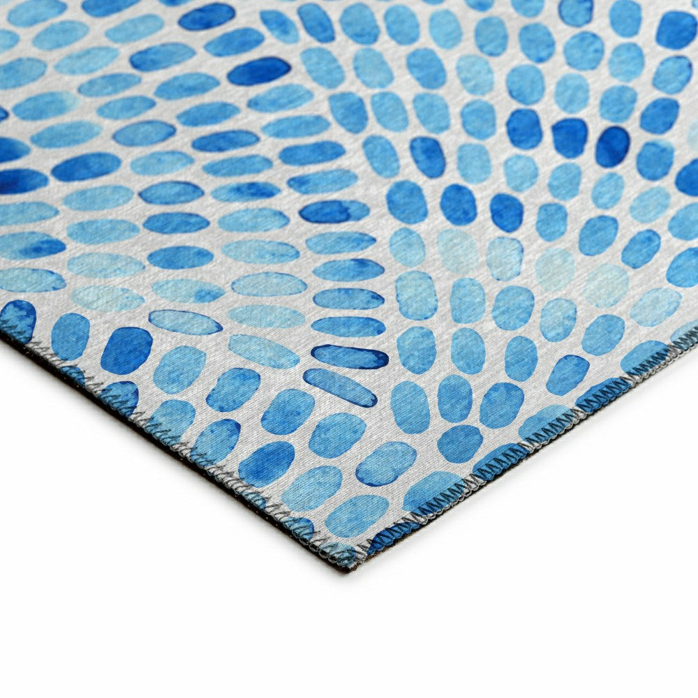 Seabreeze Mosaic Polyester Area Rug | Plow & Hearth