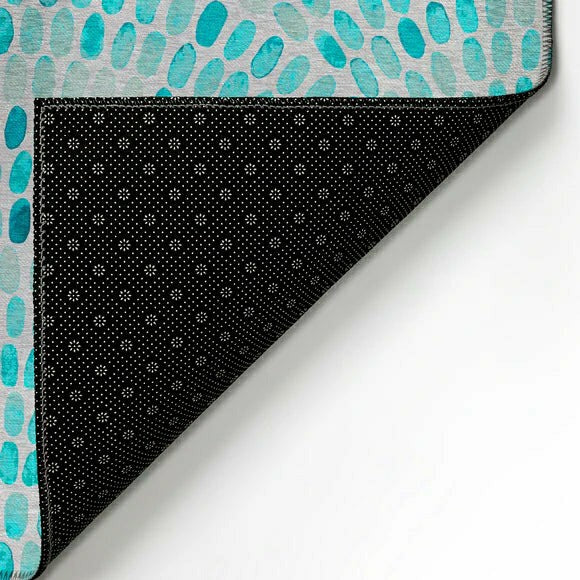 Seabreeze Mosaic Polyester Area Rug | Plow & Hearth
