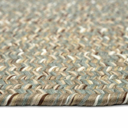 Sea Glass Wool Area Rug | Plow & Hearth