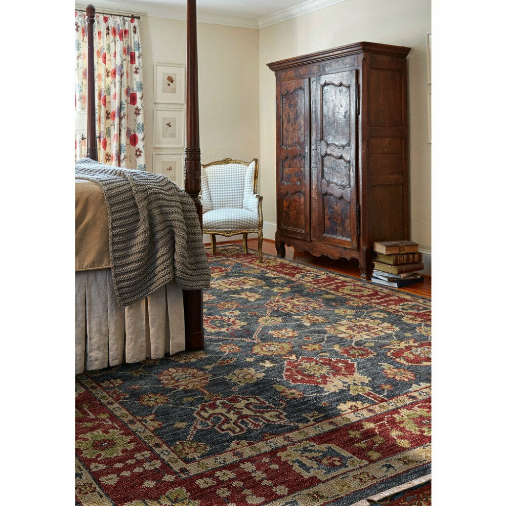 Charise Peshawar Wool Area Rug | Plow & Hearth