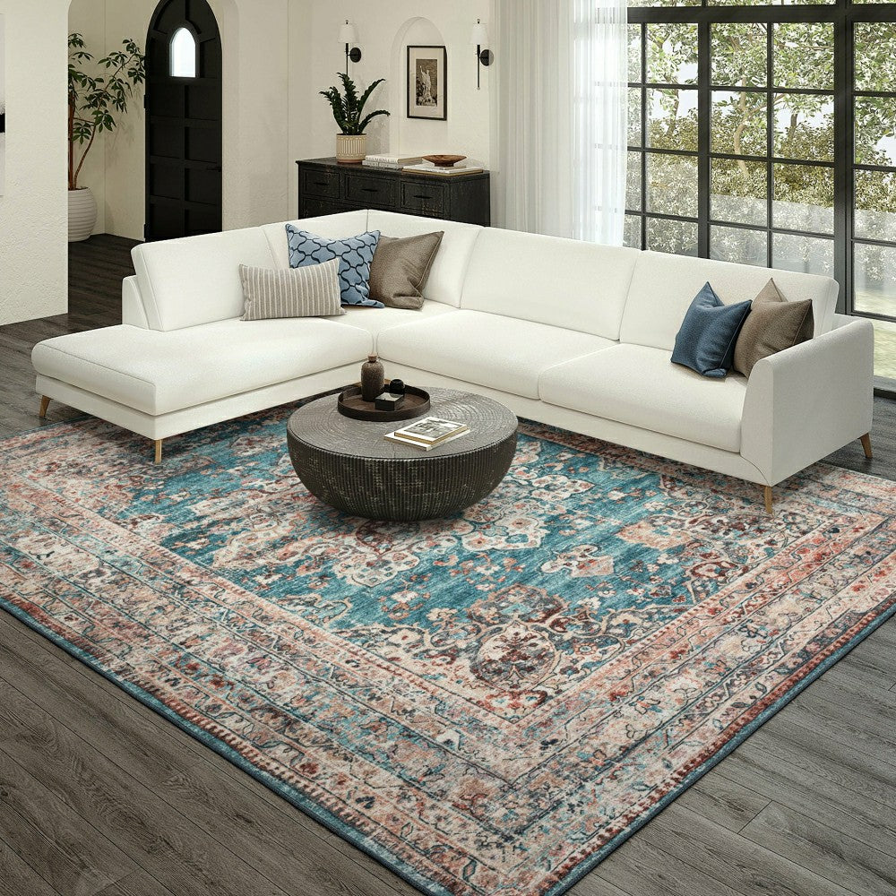 Jericho Riviera Polyester Area Rug | Plow & Hearth