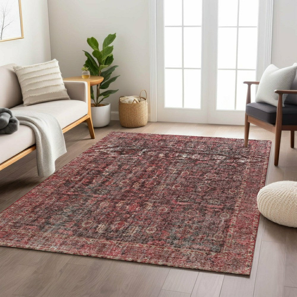 Karaj Polyester Area Rug | Plow & Hearth