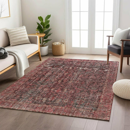 Karaj Polyester Area Rug | Plow & Hearth