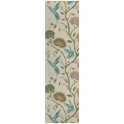 Kendall Birds Polyester Area Rug | Plow & Hearth