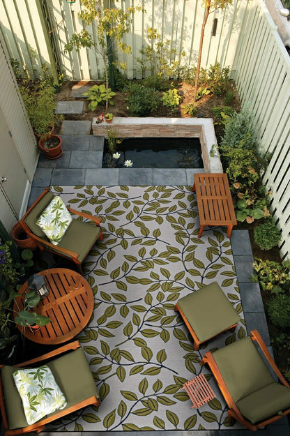 Dolce Summer Ivy Indoor/Outdoor Area Rug | Plow & Hearth