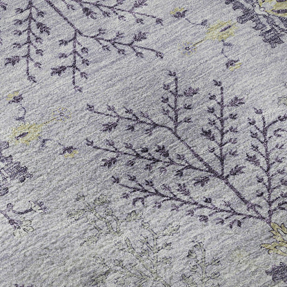 Hatay Lavender Polyester Rug | Plow & Hearth