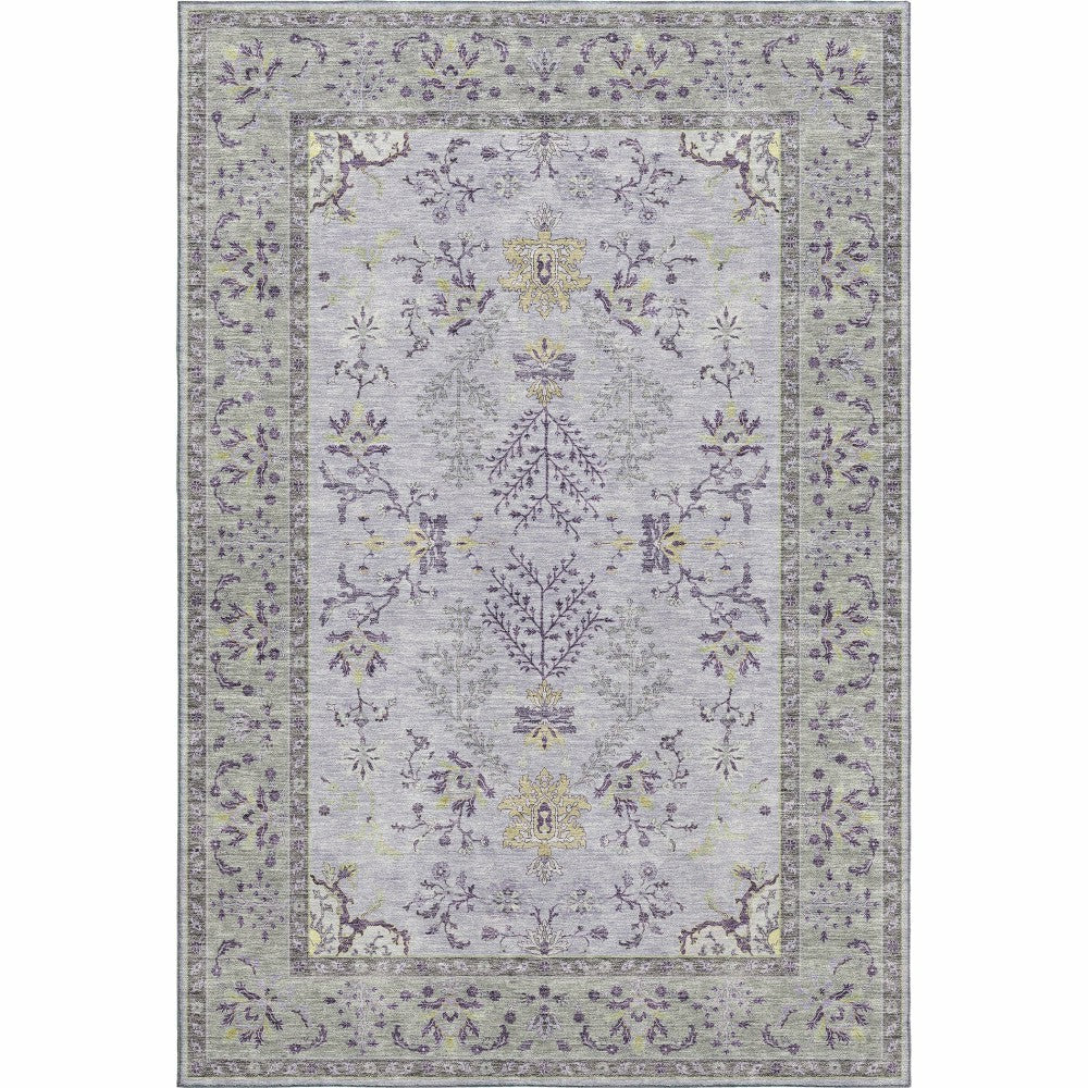 Hatay Lavender Polyester Rug | Plow & Hearth