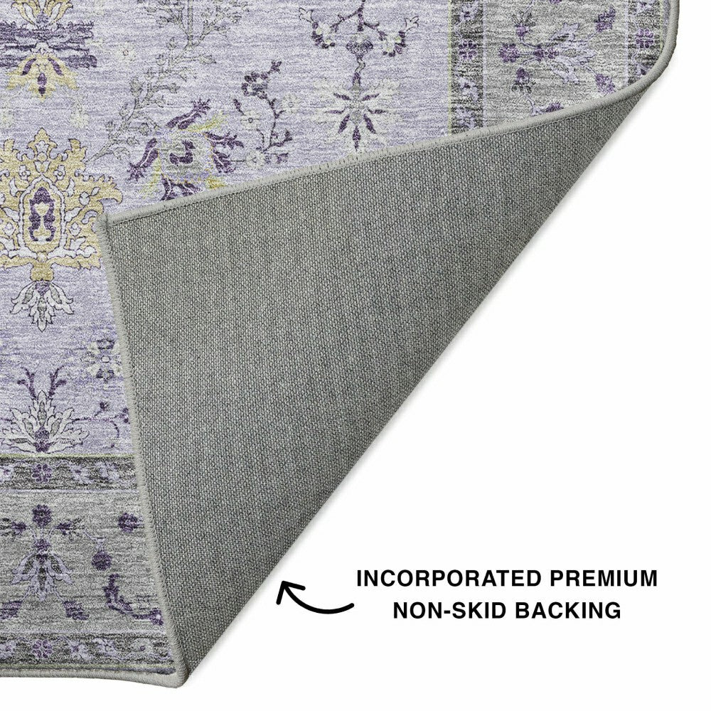 Hatay Lavender Polyester Rug | Plow & Hearth