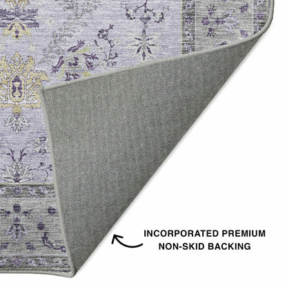 Hatay Lavender Polyester Rug | Plow & Hearth
