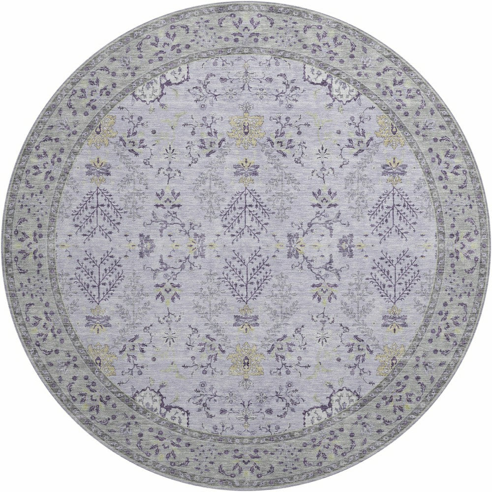 Hatay Lavender Polyester Rug | Plow & Hearth