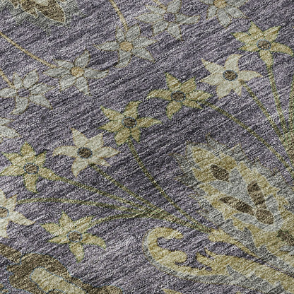 Hatay Blue Polyester Rug | Plow & Hearth