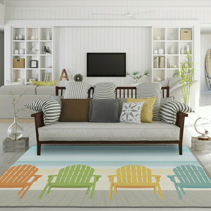 Oceanside Polyester Rug | Plow & Hearth