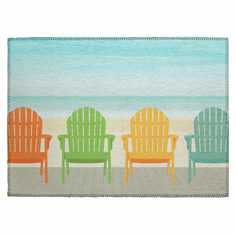 Oceanside Polyester Rug | Plow & Hearth