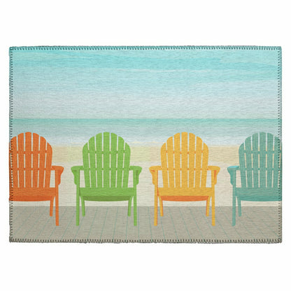 Oceanside Polyester Rug | Plow & Hearth