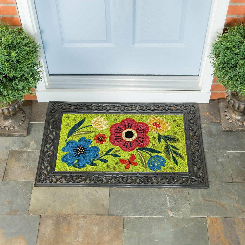 Swirl Coir Mat Tray | Plow & Hearth