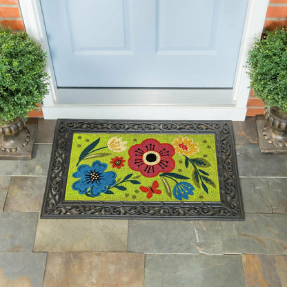 Swirl Coir Mat Tray | Plow & Hearth