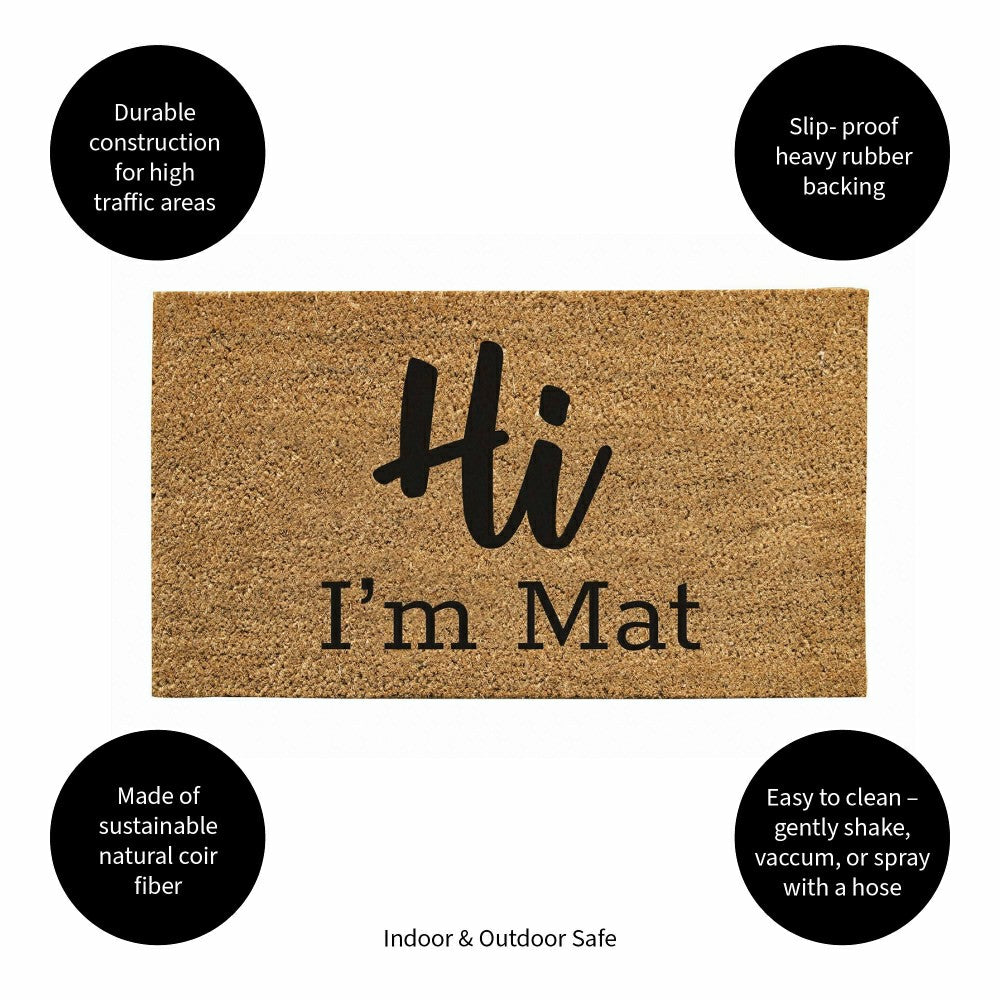 Hi I'm Mat Coir Mat | Plow & Hearth
