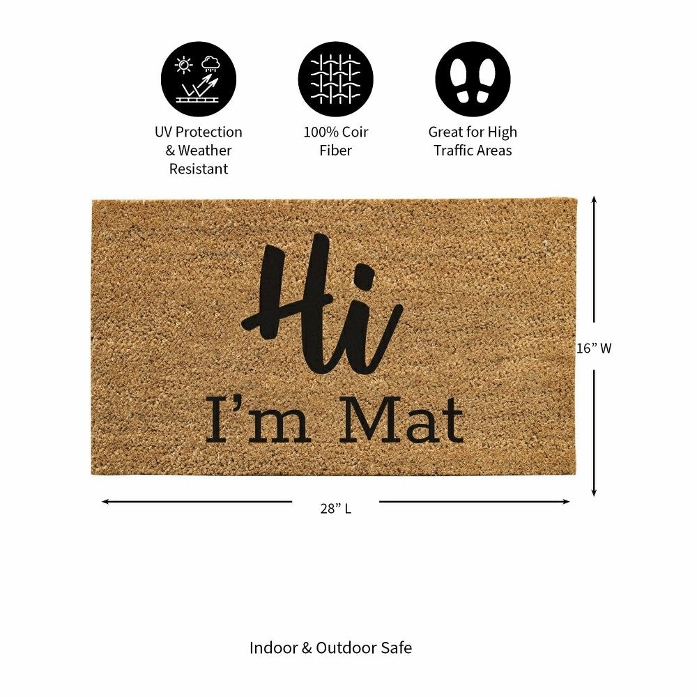 Hi I'm Mat Coir Mat | Plow & Hearth