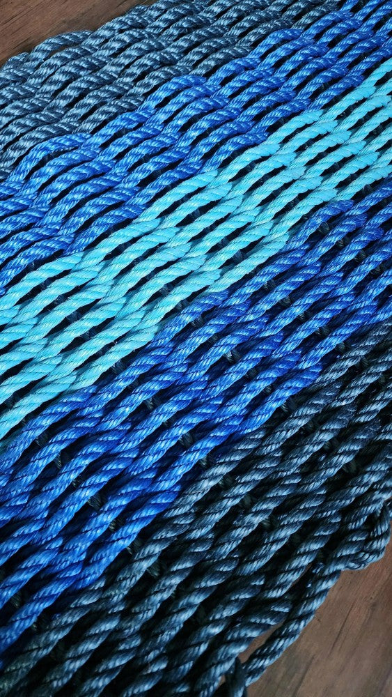 Five Stripe Lobster Rope Mat | Plow & Hearth