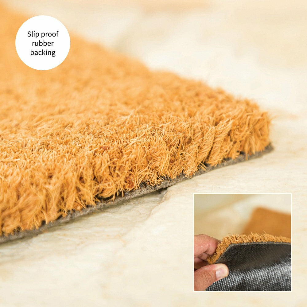 Large Format Welcome Coir Mat, 2' x 5' | Plow & Hearth
