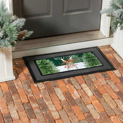 Candy Cane Rabbit Sassafras Switch Mat | Plow & Hearth