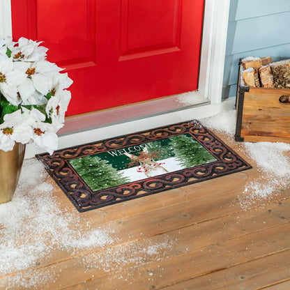 Candy Cane Rabbit Sassafras Switch Mat | Plow & Hearth