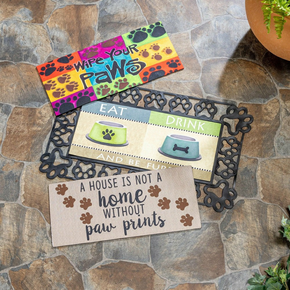 Sassafras Paw Print Set of 4 (43BM007+43201+431125+43N1634) | Plow & Hearth