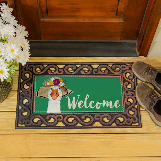 Flowery Goose Sassafras Switch Mat | Plow & Hearth