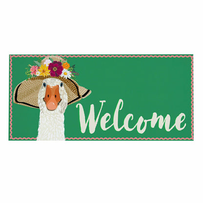 Flowery Goose Sassafras Switch Mat | Plow & Hearth