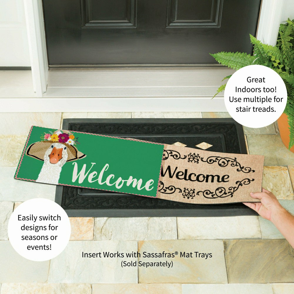 Flowery Goose Sassafras Switch Mat | Plow & Hearth