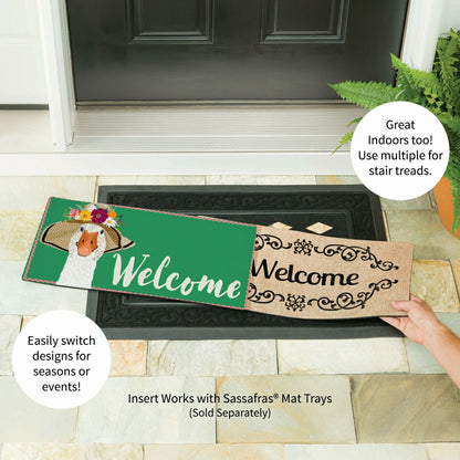 Flowery Goose Sassafras Switch Mat | Plow & Hearth