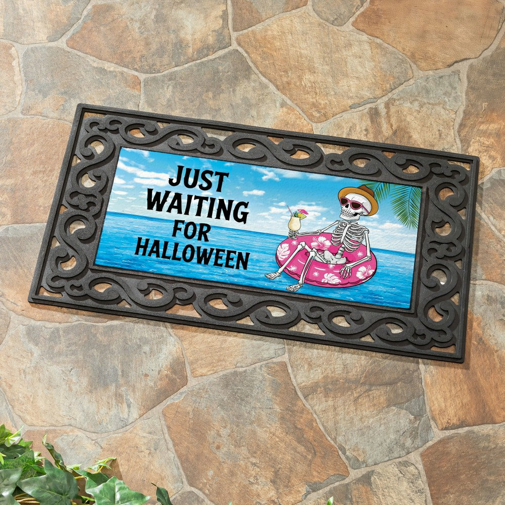 Just Waiting for Halloween Sassafras Switch Mat | Plow & Hearth