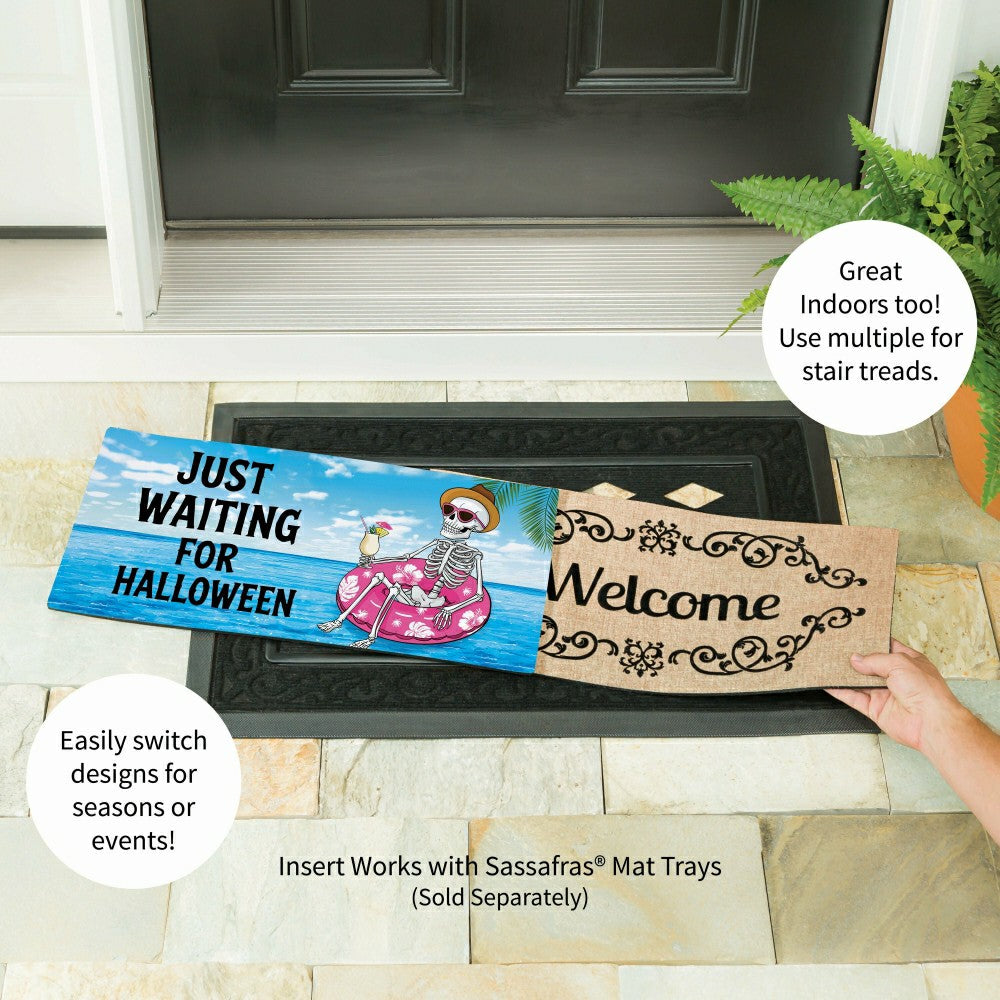 Just Waiting for Halloween Sassafras Switch Mat | Plow & Hearth