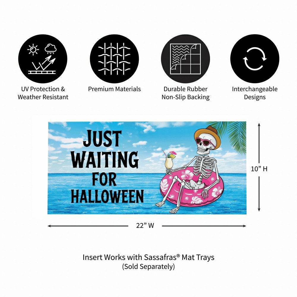 Just Waiting for Halloween Sassafras Switch Mat | Plow & Hearth