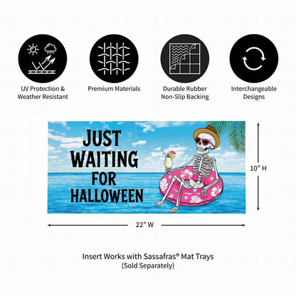 Just Waiting for Halloween Sassafras Switch Mat | Plow & Hearth