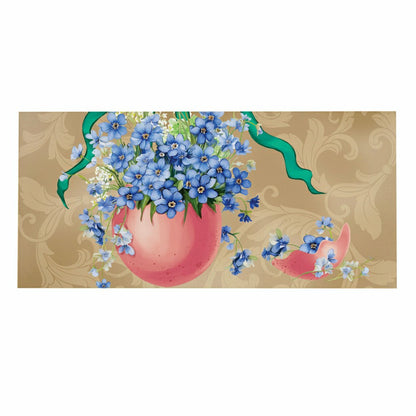 Floral Easter Egg Sassafras Switch Mat | Plow & Hearth
