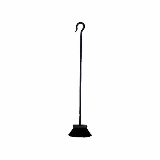 Long Hooked Fireside Brush | Plow & Hearth