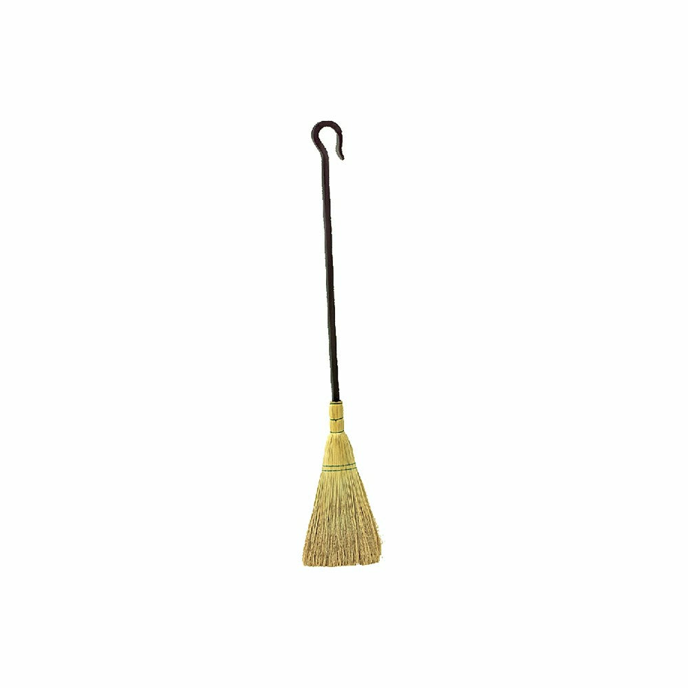 Long Hooked Fireside Broom | Plow & Hearth