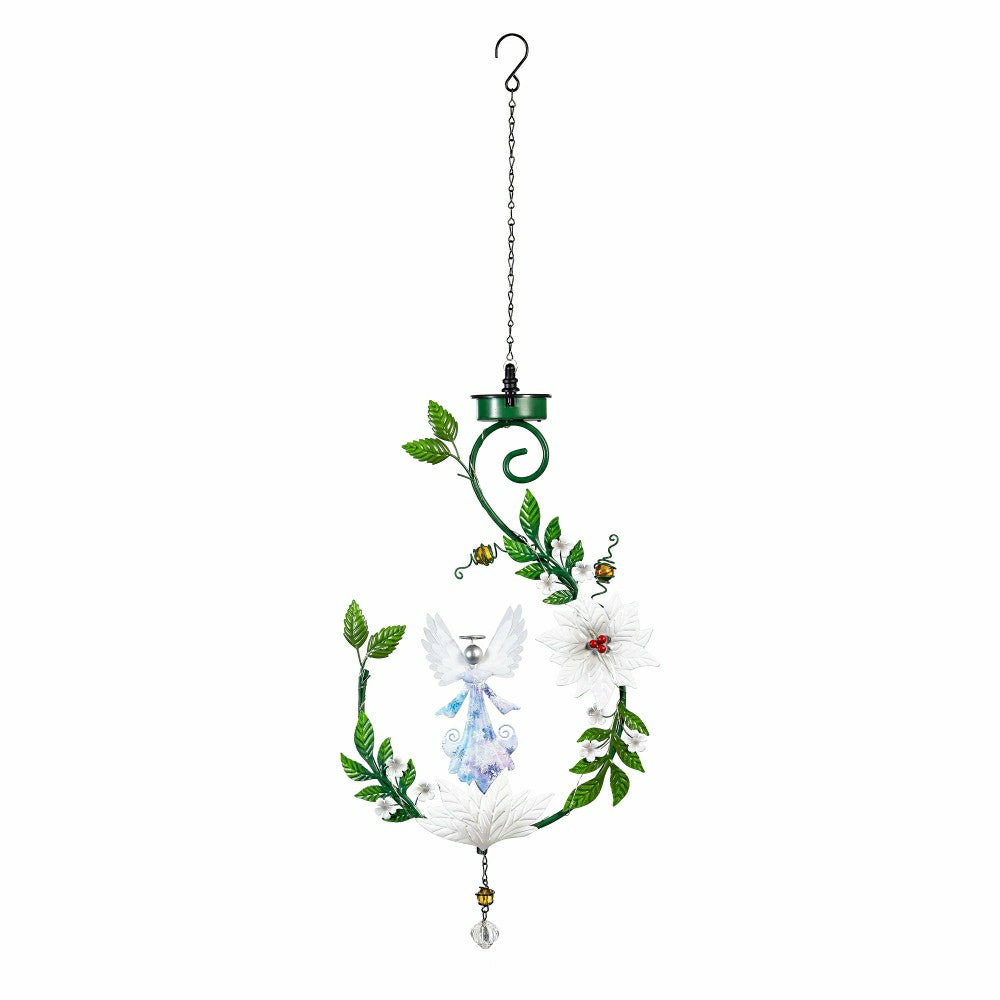 Angel 4-in-1 Solar Garden Stake, 48"H | Plow & Hearth