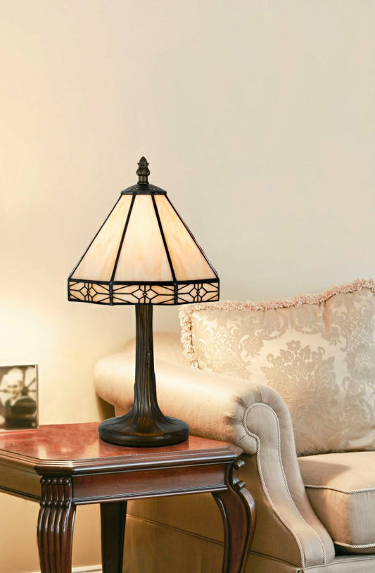 Tiffany Lamp with Zinc Base | Plow & Hearth