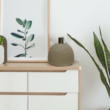 Sandstone Oil Lamp | Plow & Hearth