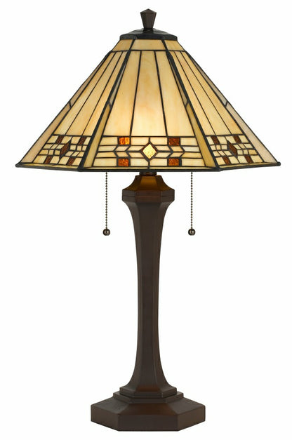 Prarie Glow Tiffany Table Lamp | Plow & Hearth