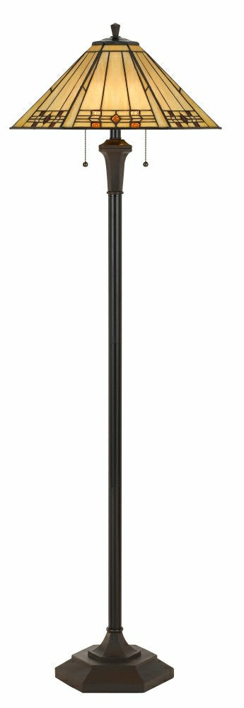 Prarie Glow Tiffany Floor Lamp | Plow & Hearth