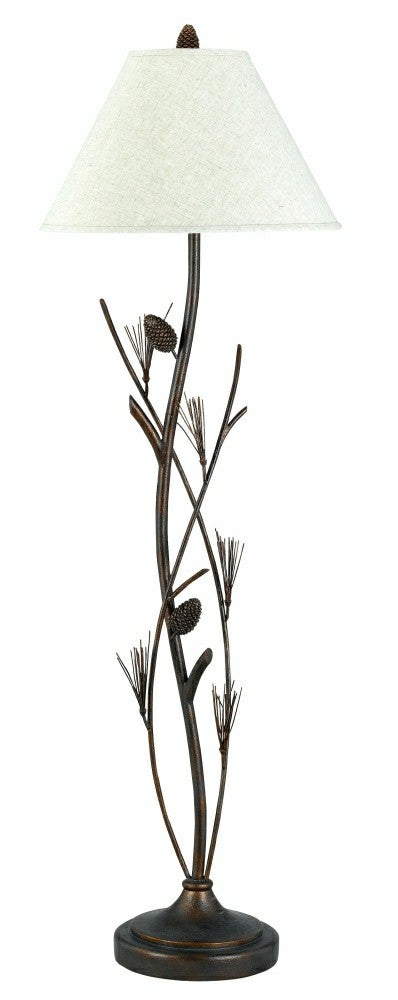 Pine Twig Iron Floor Lamp | Plow & Hearth