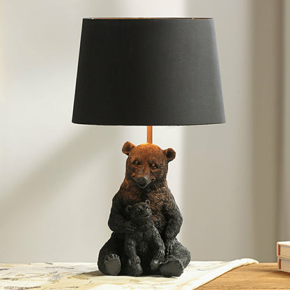 Bear and Cub Desk Lamp | Plow & Hearth