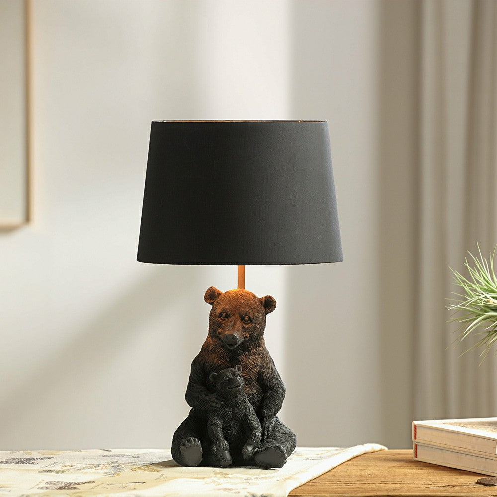 Bear and Cub Desk Lamp | Plow & Hearth