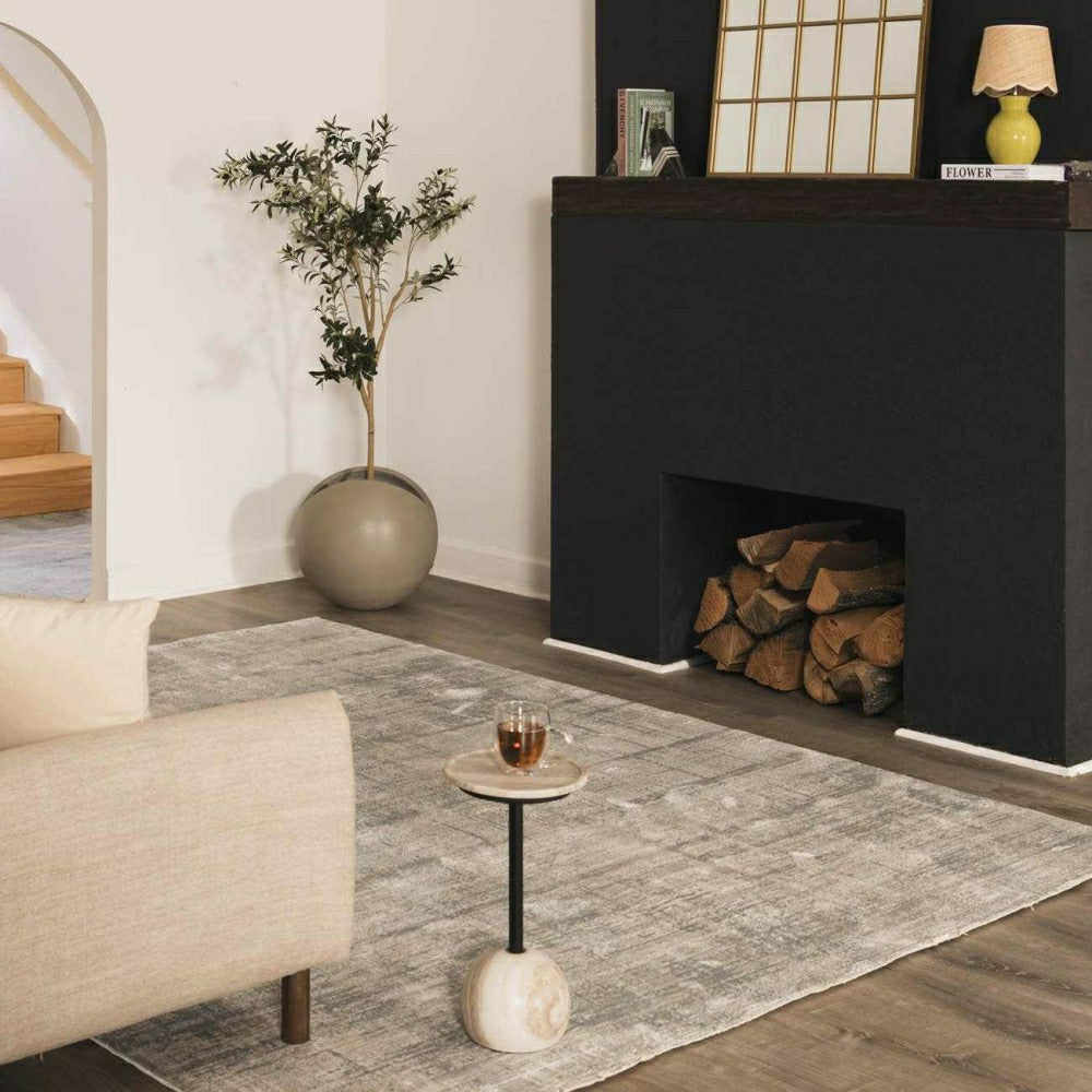 Salgareda Olive Rattan Table Lamp | Plow & Hearth